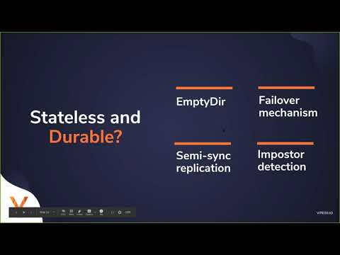 Keeping Your Data in Kubernetes with Vitess - Sugu Sougoumarane