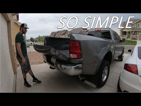 How To Install DeeZee Tailgate Assist (Tailgate Cap Install)