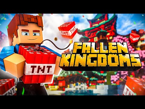 FALLEN KINGDOMS: Huge PVP Evening with the 12 best Minecraft players!