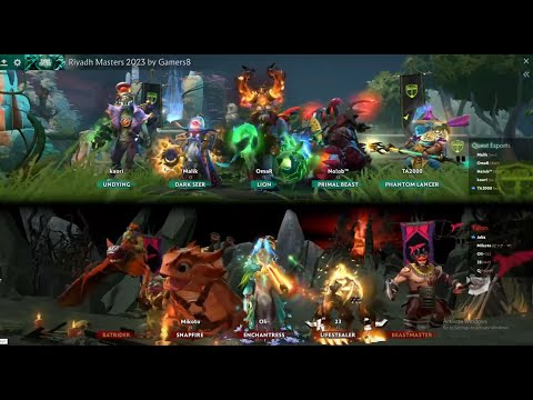 Riyadh Masters 2023 | Playoffs | Quest Esports vs Talon Esports - Game 1