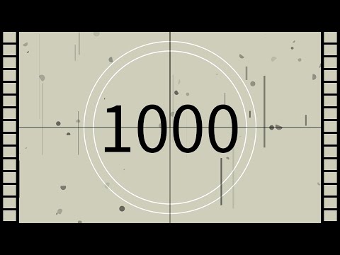 1000 seconds Timer ‐ Countdown Classic Movie