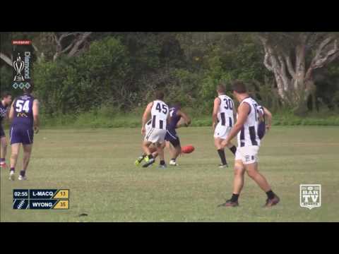 2017 BDAFL Round 3 Diamond Plate Highlights - Lake Macquarie Dockers v Wyong Lakes