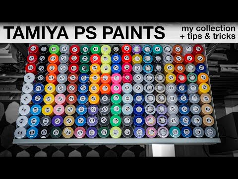 TAMIYA PS PAINTS - Must haves & basic tips