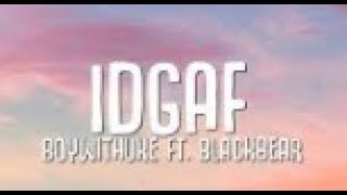 Cover art for IDGAF
