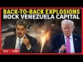 US War In Venezuela LIVE Multiple Blasts Shake Caracas Trump Bombards Maduro Invades Capital