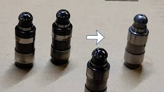 Noisy Hydraulic Tappets/Lifter/Lash Adjuster: inspection, cleaning and bleeding.