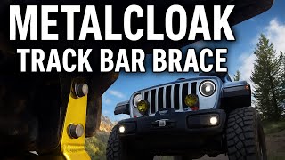 Must-Have Upgrade:JL / JT Front Track Bar Reinforcement Bracket" @metalcloak #jeeplife #jeep #jeepjl