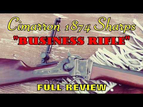 Cimarron 1874 Sharps 45-70 "Business Rifle" - FULL REVIEW!!