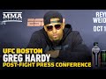 UFC on ESPN 6 Post-Fight Press Conference: Greg Hardy - MMA Fighting
