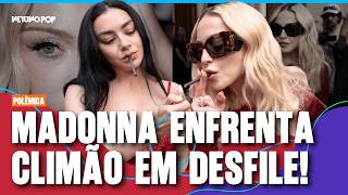 Madonna e Charli XCX: O que realmente aconteceu na primeira fila da YSL?