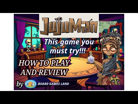 Jujuman Board Game Review - A Magical Roll & Write Adventure! ??