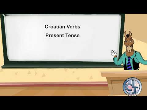 Croatian verb conjugation - type 1 verbs - to watch (gledati), to have (imati), to walk (hodati)