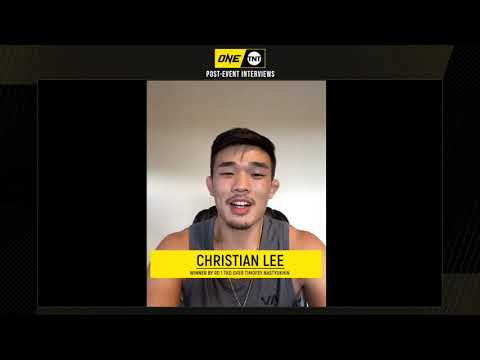 ONE on TNT II - Christian Lee Retains ONE Lightweight World Title (Post Interview)