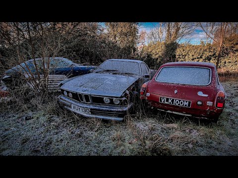 GRAVEYARD Of Dreams, JENSEN INTERCEPTOR BMW 635 MGB GT