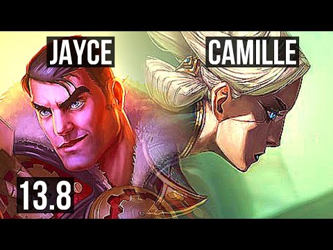 JAYCE vs CAMILLE (TOP) | 8/1/4, Rank 9 Jayce | KR Challenger | 13.8