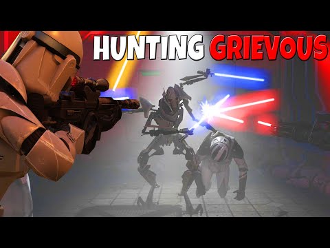 Clone Hunt GENERAL GRIEVOUS! - Star Wars EAW: Fall of the Republic Mod S2E4