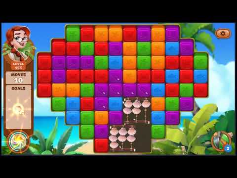 Lost Island Blast Adventure Level 155 - NO BOOSTERS 🏝️ | SKILLGAMING ✔️