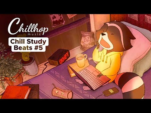 📚 Chill Study Beats 5 • jazz & lofi hiphop Mix [2018]