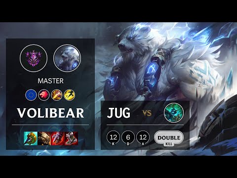 Volibear Jungle vs Hecarim - EUW Master Patch 11.24