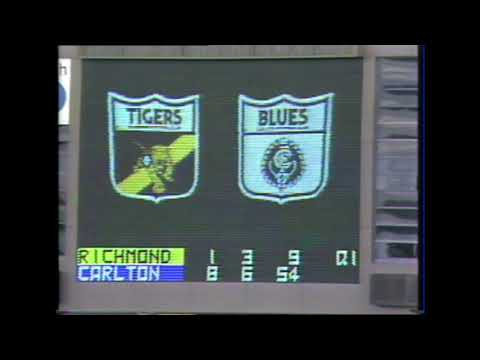 1985 Round 19 - Quarter Time - Behind the Scenes - With Enhanced Audio - Jack Edwards Peter McKenna