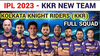 IPL 2023   Kolkata Knight Riders Full Squad KKR Team Probable Squad After IPL 2023 Mini Auction Full