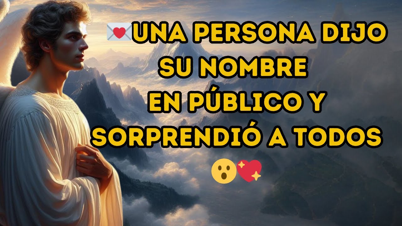 Una Persona Dijo Su Nombre en Público y Sorprendió a Todos ... 😮💖
