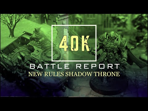 NEW Genstealer Cult vs Custodes shadow throne Rules Warhammer 40k Battle report