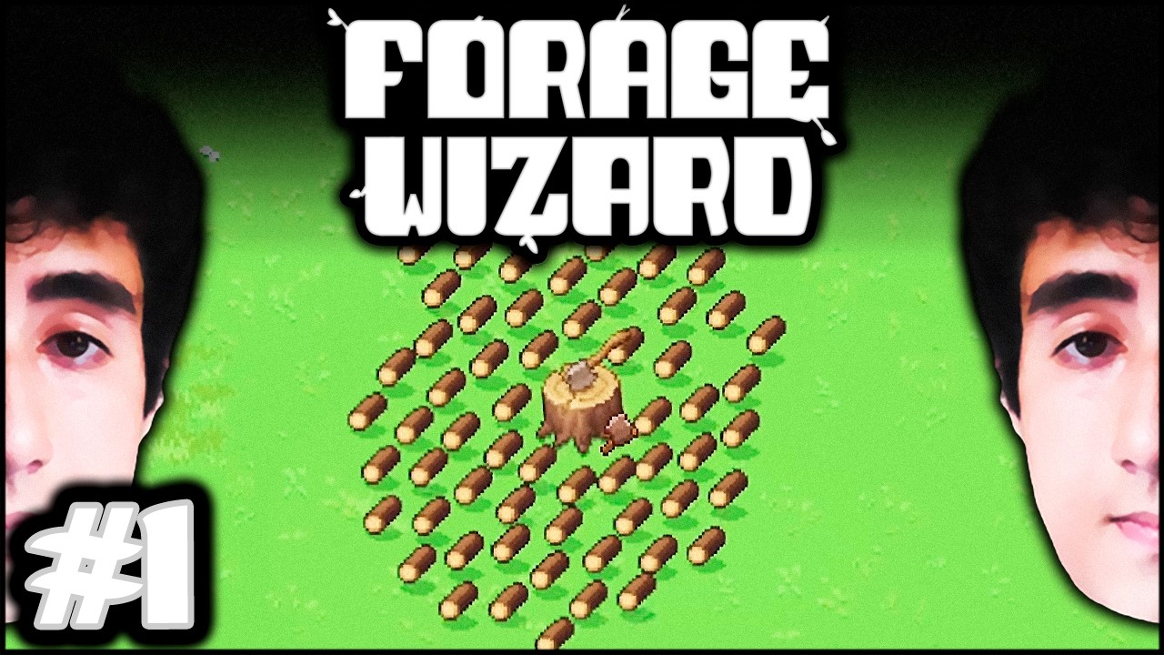 CLICA EM TUDO pra PEGAR TUDO 🔮 Forage Wizard - #1 | Felps