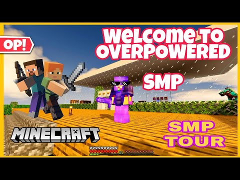 Fun with Namra and Raamish - OVERPOWERED SMP TOUR! OUR NEW SMP minecraft Java edition #1