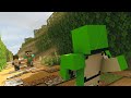 Cliff Dive Minecraft Animation