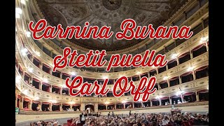 " Stetit puella" Carmina Burana, カルミナ・ブラーナ Erika Tanaka 田中絵里加
