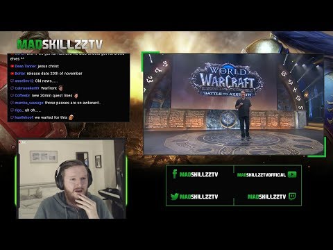 BlizzCon 2018 WoW Opening Ceremony REACTION | "Lost Honor" Cinematic - World of Warcraft