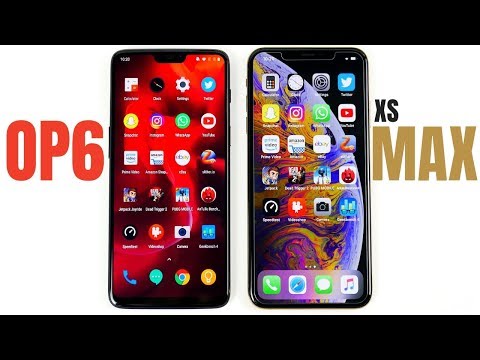 OnePlus 6 vs iPhone XS Max Speed Test!