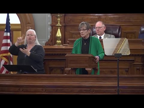 Kansas Governor Laura Kelly delivers State of the State address