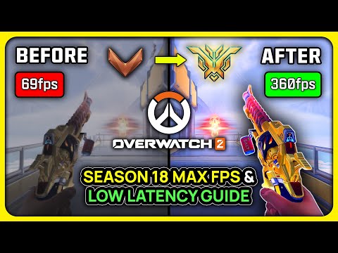 Overwatch 2 Season 18 - BEST PC Settings for MAX FPS ✅
