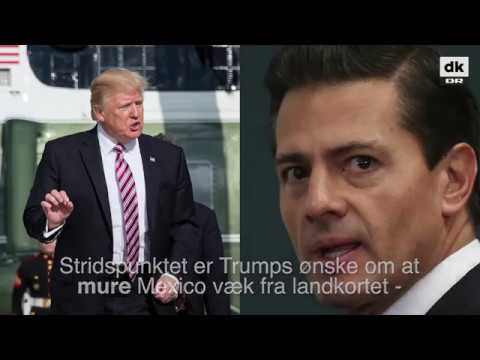 Trump: Mur mod Mexico skal betales af grænseskat
