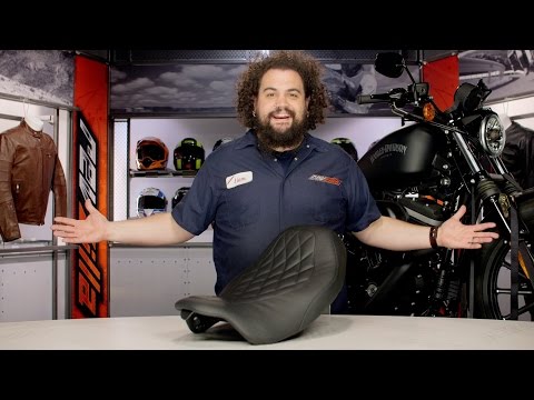 Mustang Wide Tripper Seat for Harley Review at RevZilla.com