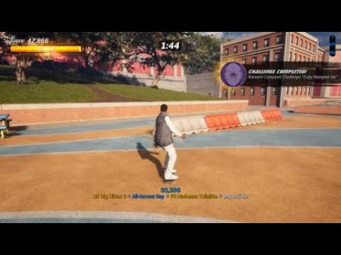 Tony Hawk's 1+2 "All-Access Gap" Kareem Campbell