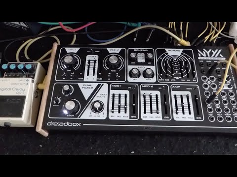 Dreadbox Nyx v2 & Boss DD3 Digital Delay
