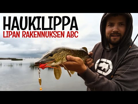 SUURHAUKILIPPA - TODELLA KESTÄVÄ LIPPA HAUEN KALASTUKSEEN - SAALISTI HAUEN JO KOEUITON AIKANA