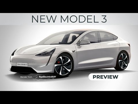 Thumbnail for 2024 Tesla Model 3 (facelift) Here’s what we expect by Nota, video, WiLL, Car, vide