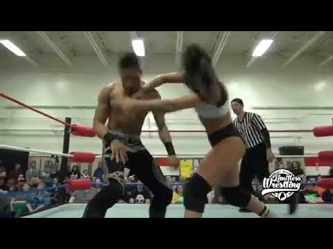 Joe ryian vs christian casanova limitless wrestling intergender mixed|strange basu