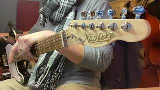 Video thumbnail for Xaviere PRO840 Telecaster style Unboxing & Review by MusicNerdStuff