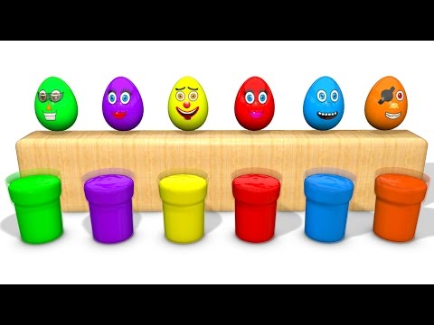 Learn Colors for Children with Superheroes Surprise Eggs - Cars Learning Video for Kids Video