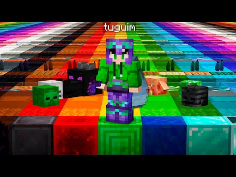 I GOT ALL the BLOCKS from MINECRAFT