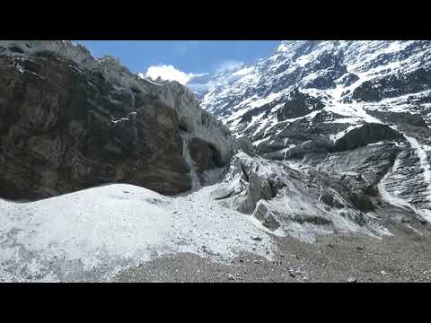 Dhaulagiri beginning to show herself