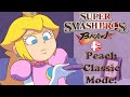 TAS Super Smash Bros Brawl Peach Classic Mode No Damage Intense Difficulty