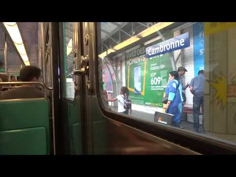 Paris Metro Line M6: Passy to Pasteur