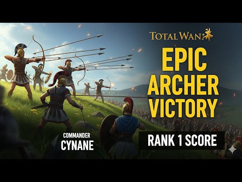 Total War: Arena | Greek Tier 4 Archers | Rank 1 Score & Epic Victory!