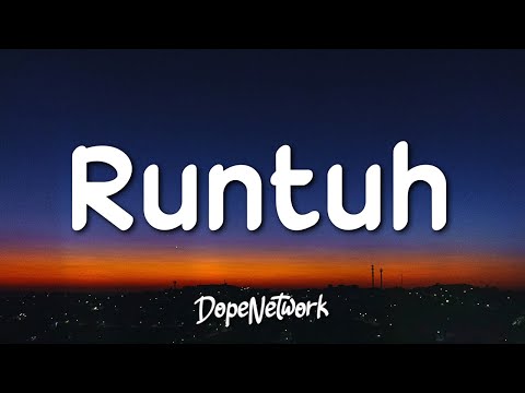 Feby Putri - Runtuh (Lirik Lagu - Lyrics) feat. Fiersa Besari